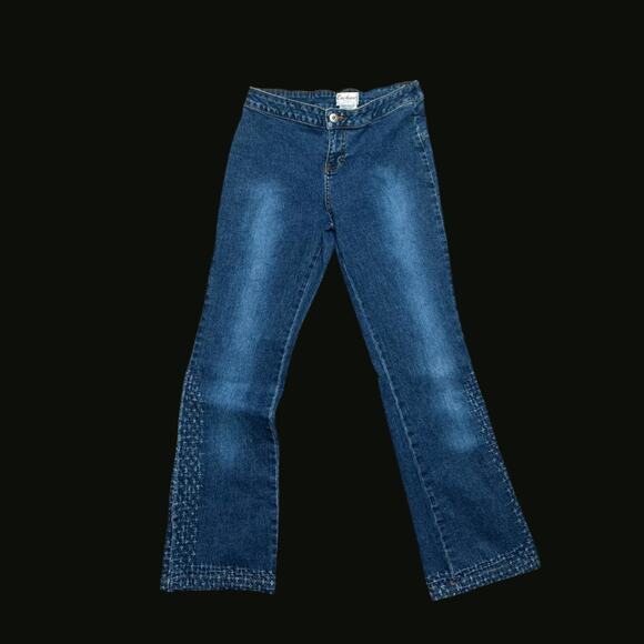 Y2k flare denim low - Picture 1 of 4